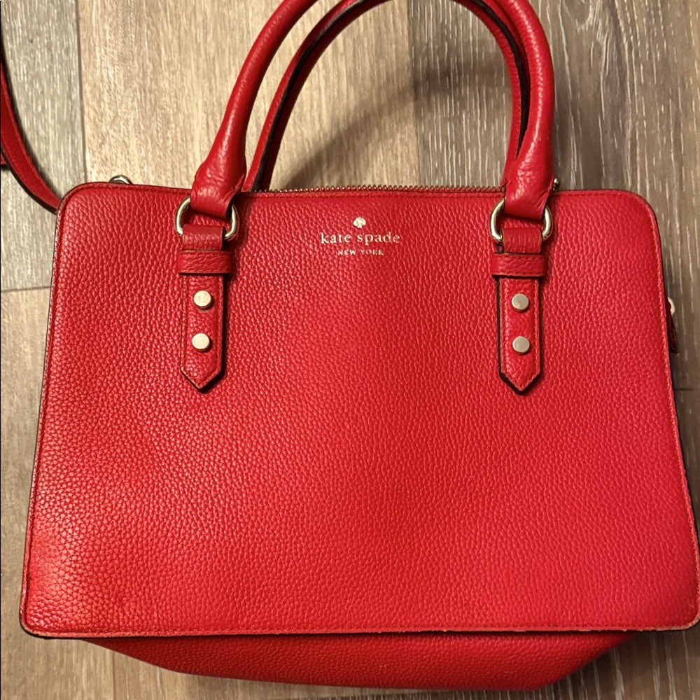 Kate Spade Vibrant Red Satchel